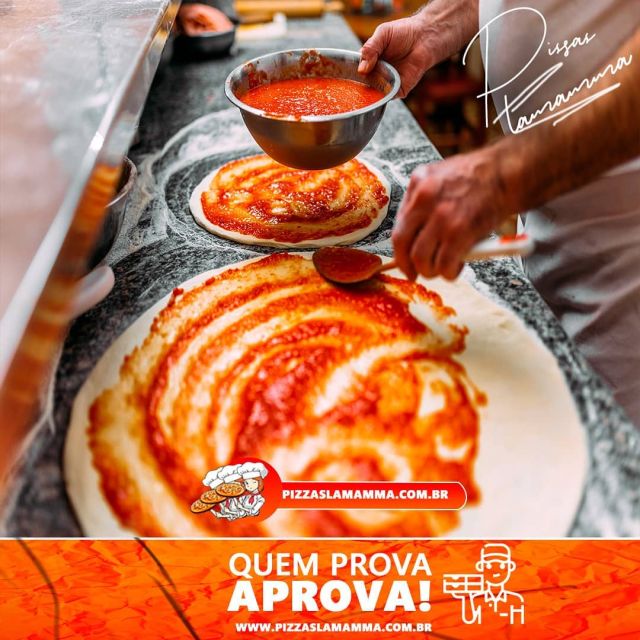 Publicação da Pizzas La Mamma no Instagram
