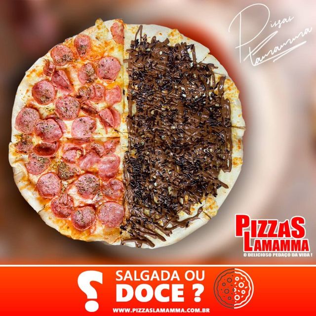Publicação da Pizzas La Mamma no Instagram