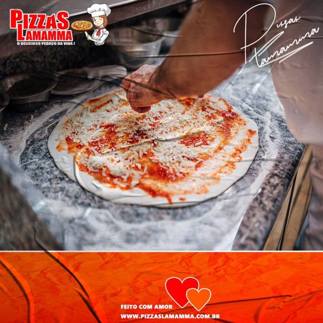 Publicação da Pizzas La Mamma no Instagram